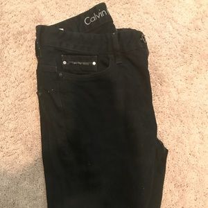 Calvin Klein men’s black denim jeans.Size 30 by 30